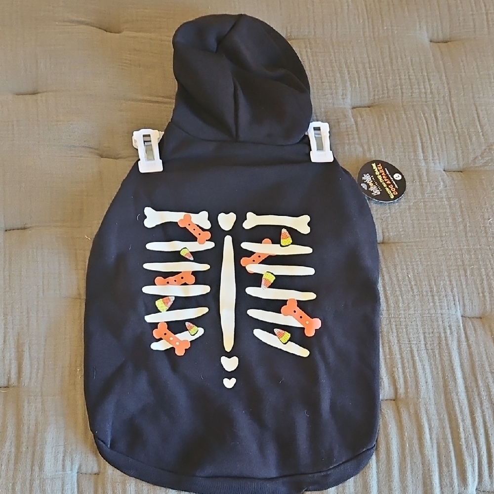 Pet Halloween Skeleton Hoodie